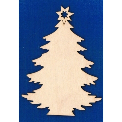 SKLEJKA #3mm  Choinka 25cm